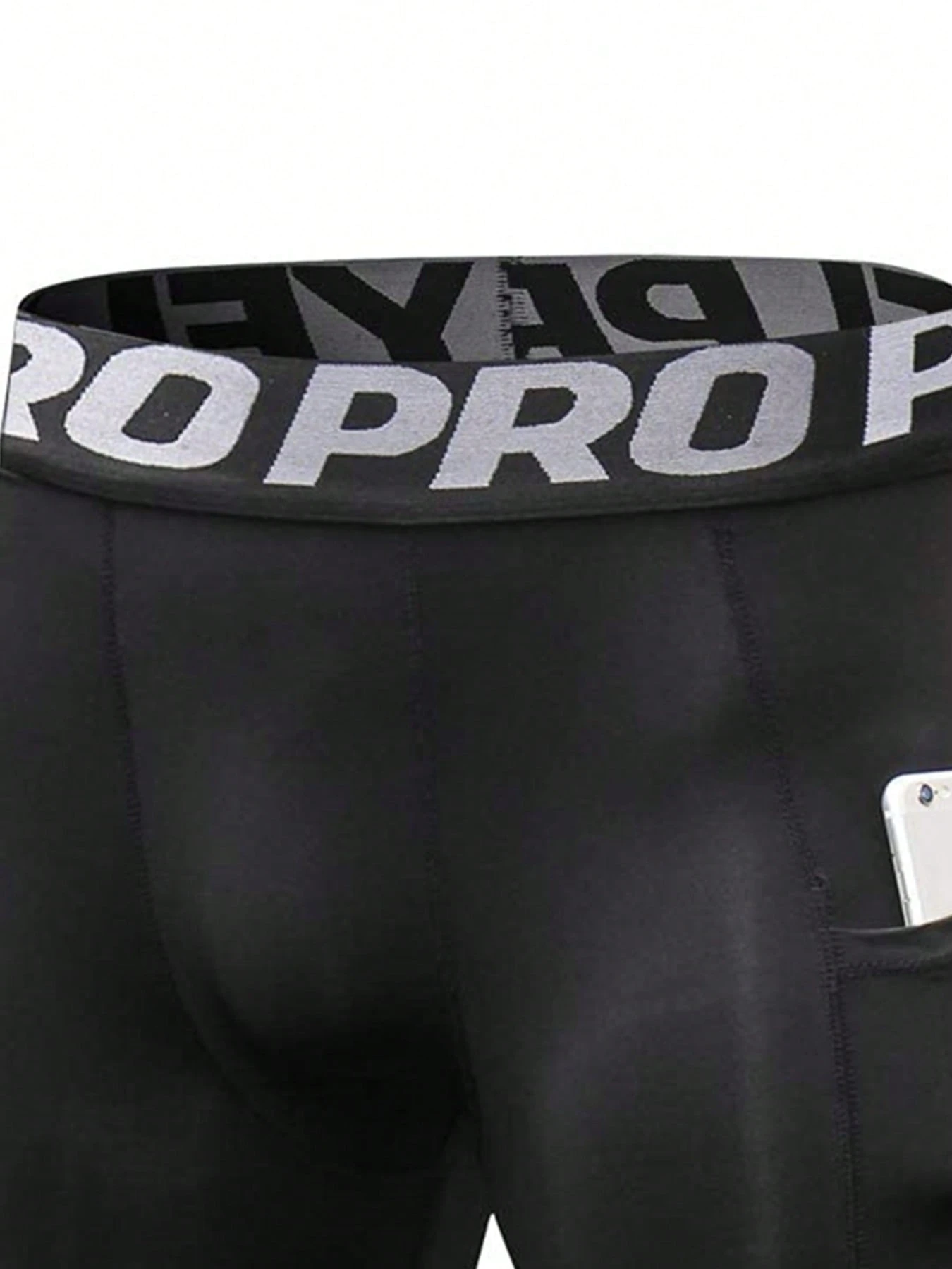 Quick Dry Underwear - Mens Compression Shorts With Pocket Quick