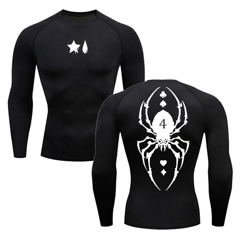Spider Print Compression Shirt – Base Layer Top Bewertung und Preis