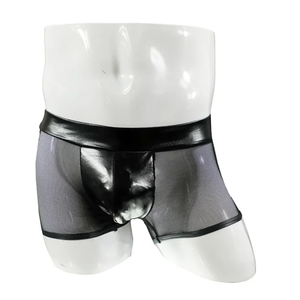 Men Sexy Underwear Faux Leathe – Bamboo Fiber Trunk Bewertung und Preis