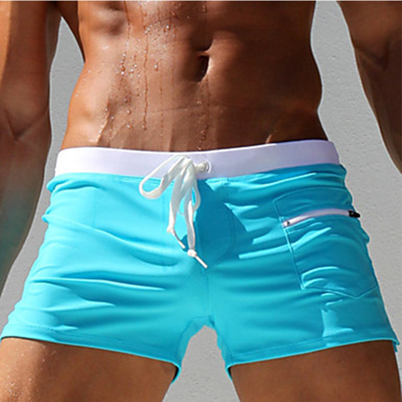 New Plus Size Mens Swim Pants  – Trunk Breathable Men Bewertung und Preis