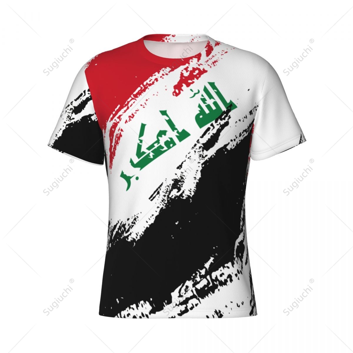 Custom Name Nunber Iraq Flag C – T Shirt Tight Fit Bewertung und Preis