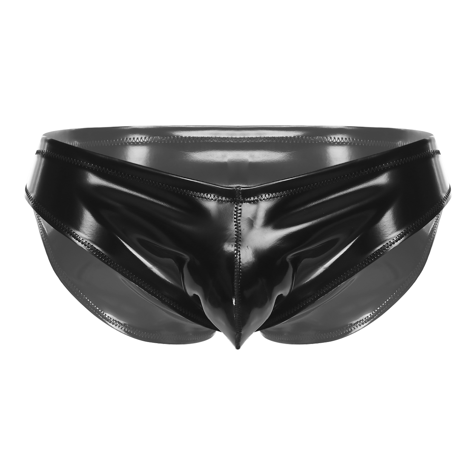 Mens Glossy Latex Briefs Paten – Pouch Boxer Pouch Bewertung und Preis