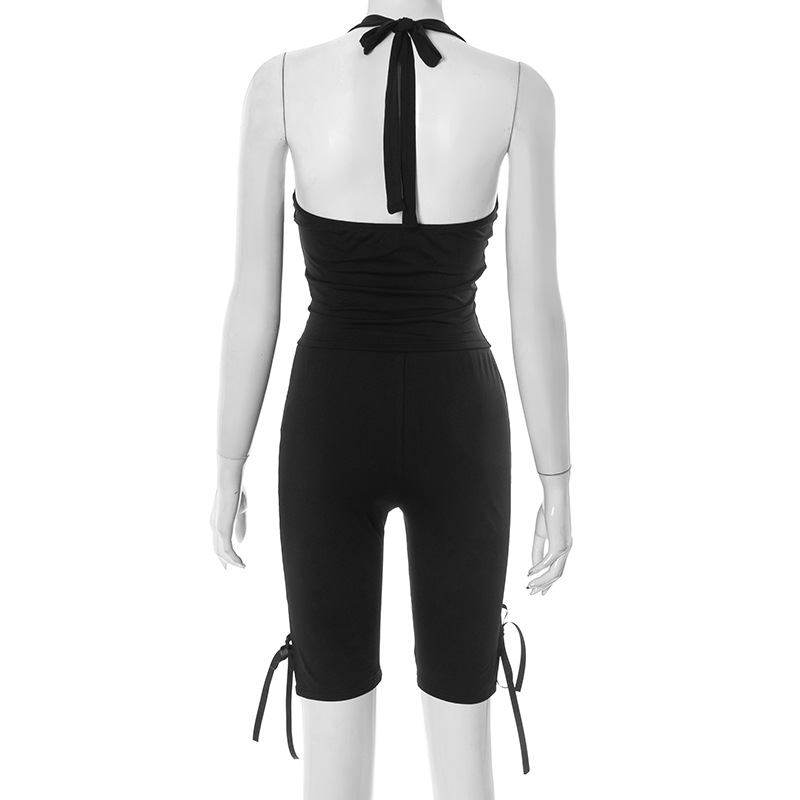 Women Solid 2 Piece Set Summer – Suspender Tank Top Bewertung und Preis