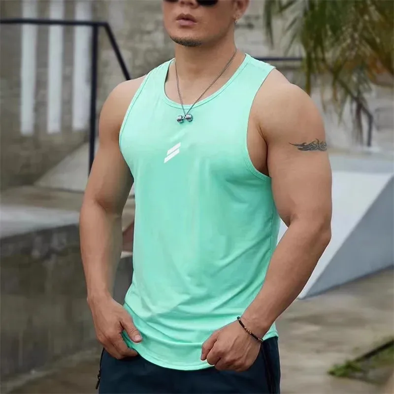2026 Summer Men's tank top Cas – Undershirt Crew Neck Bewertung und Preis