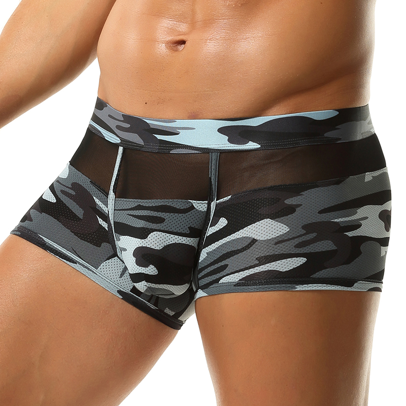 Camouflage Boxer Shorts Men Po – Mesh Sport Boxer Bewertung und Preis