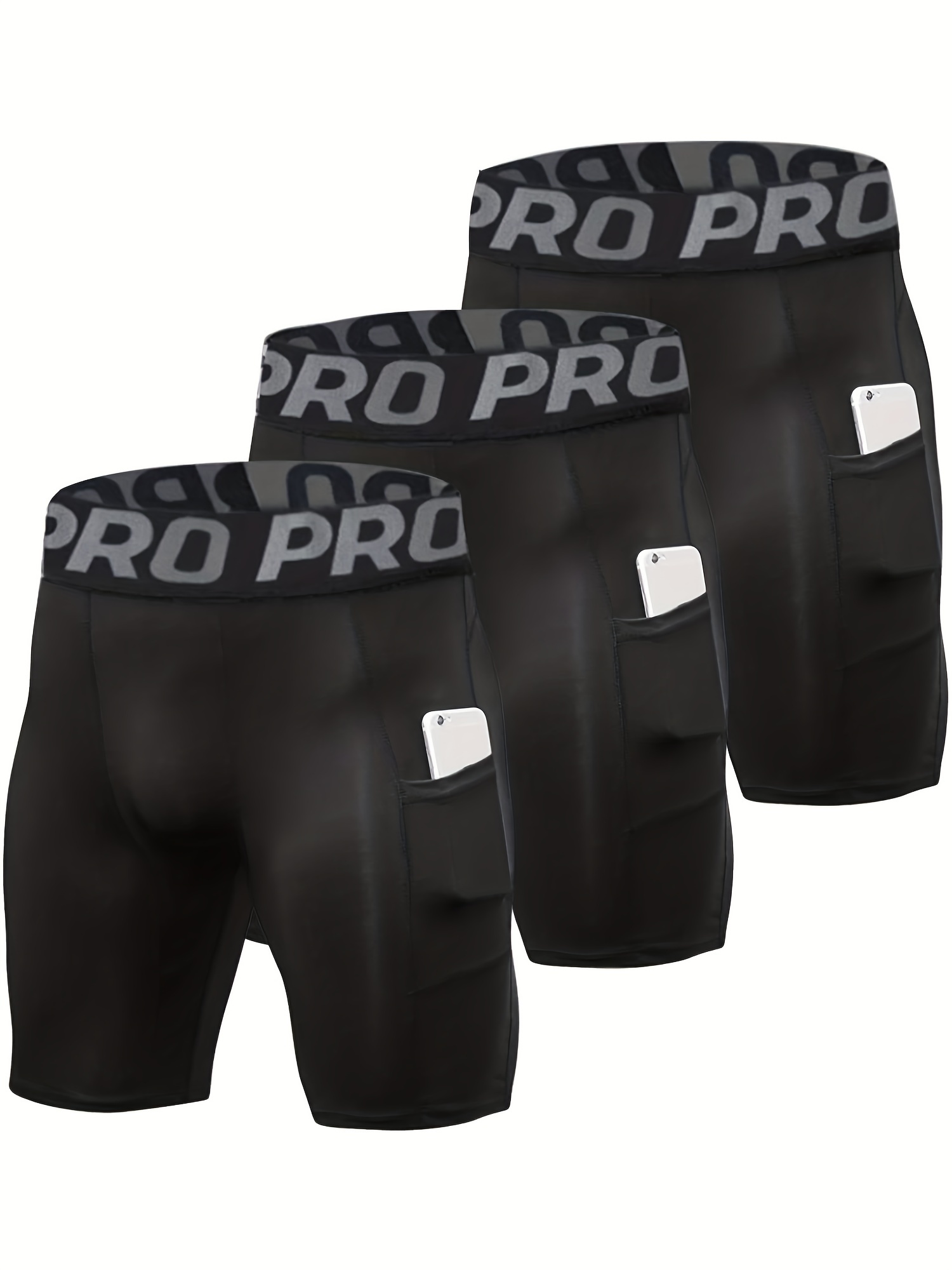 3 Pack Compression Shorts Men  – Compression Shorts Athletes Bewertung und Preis
