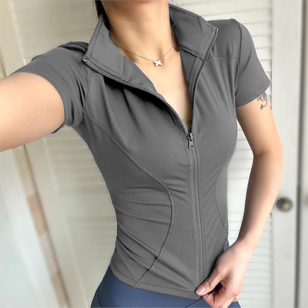 Yoga Wear Women's Short-sleeve – T Shirt Tight Fit Bewertung und Preis