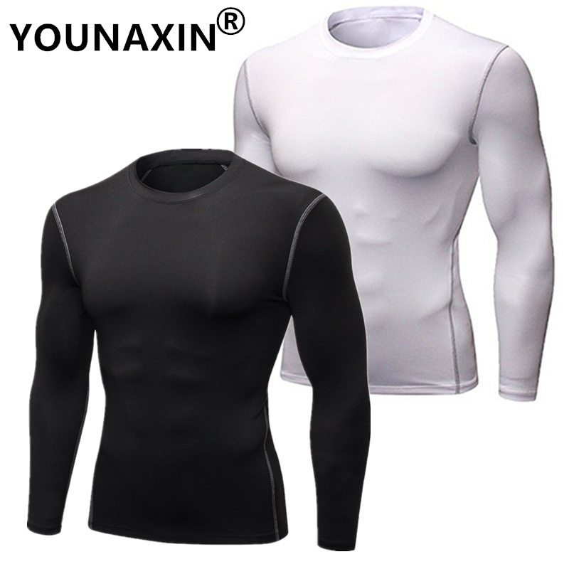 Men's Running Sports Long Slee – T Shirt Tight Fit Bewertung und Preis