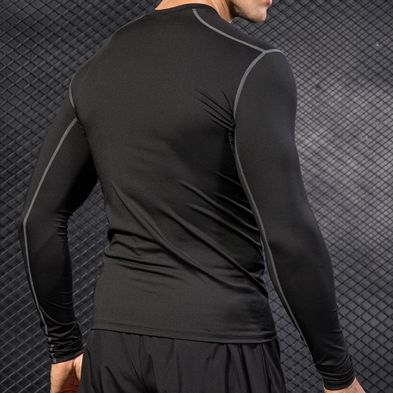 Men's Running Sports Long Slee – T Shirt Tight Fit Bewertung und Preis