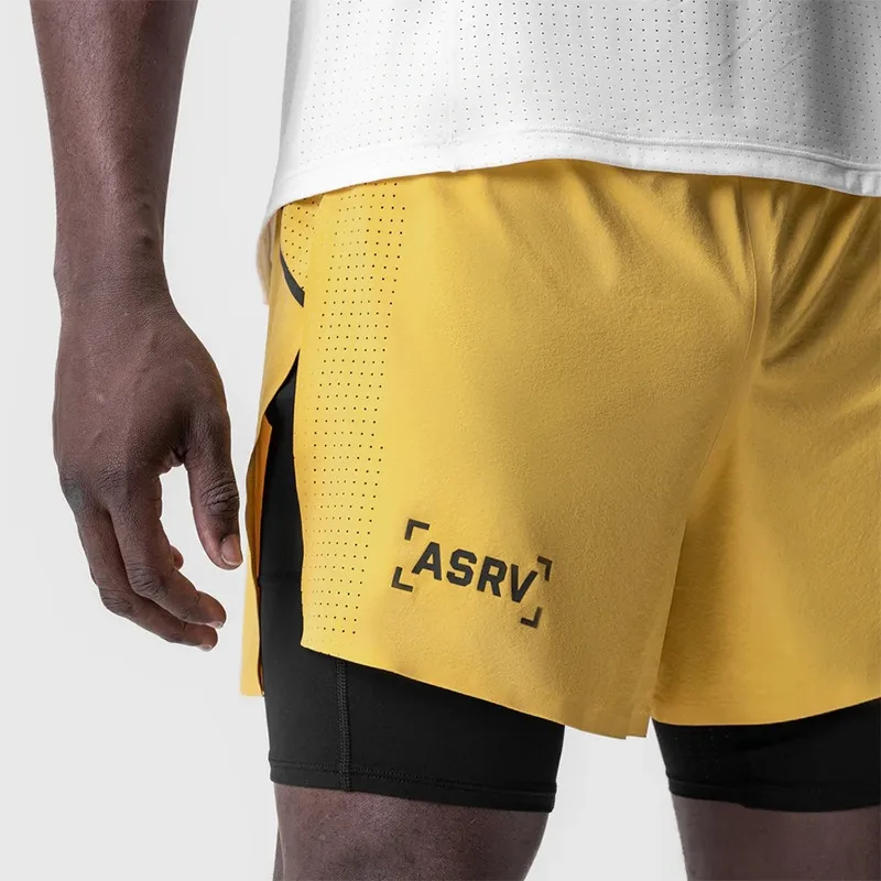 Men's 2in1 Running Shorts Quic – Compression Shorts Athletes Bewertung und Preis