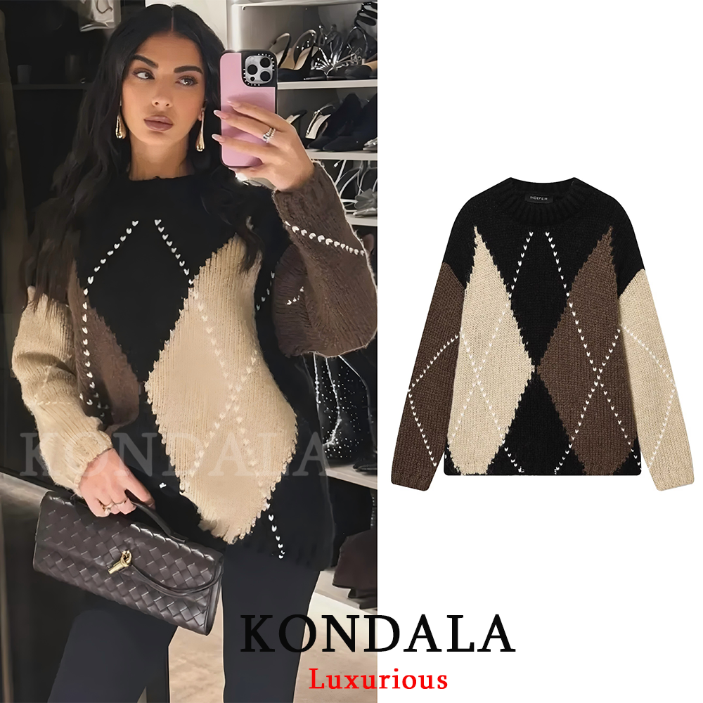 KONDALA Vintage Plaid Knit Swe – Thermal Long John Bewertung und Preis