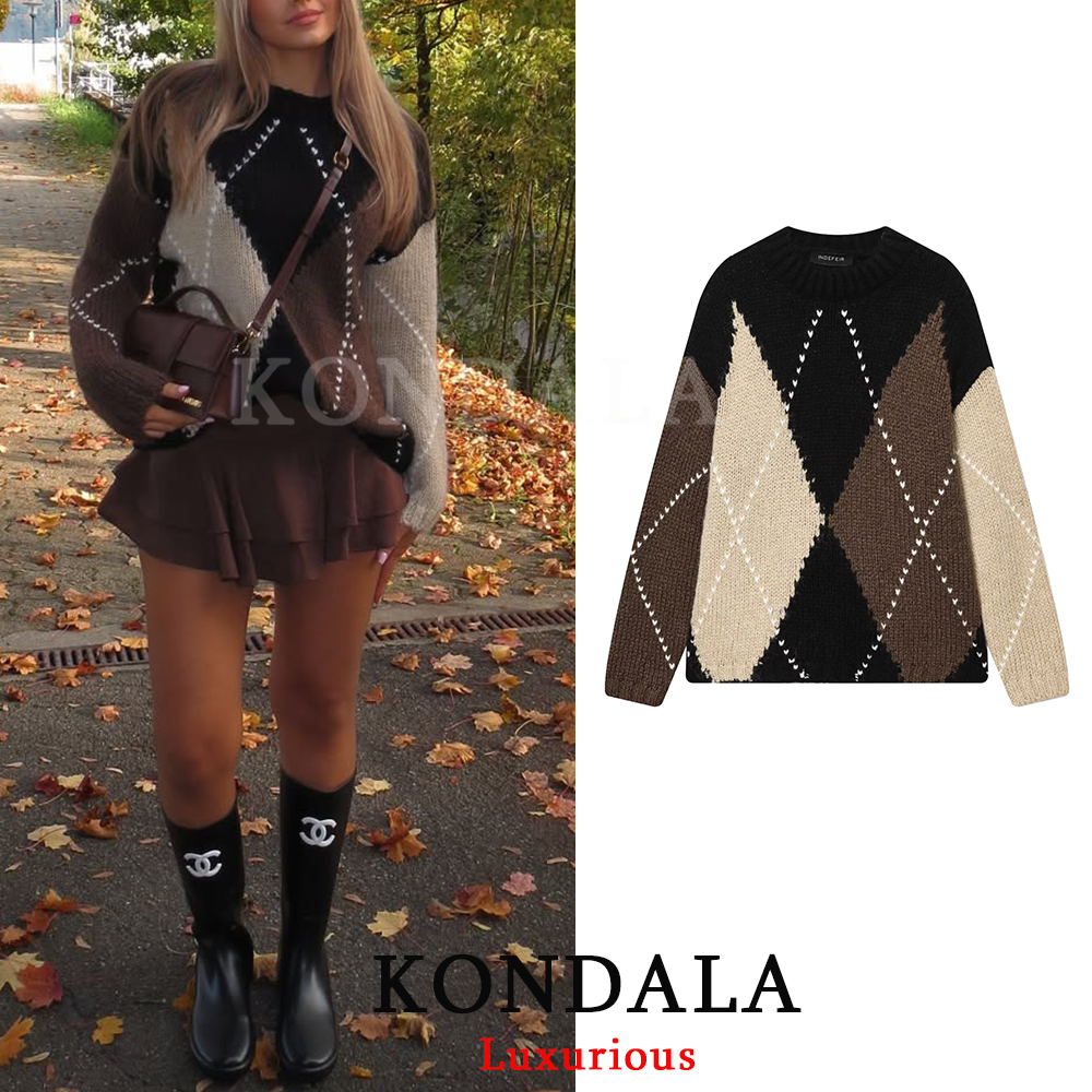 KONDALA Vintage Plaid Knit Swe – Thermal Long John Bewertung und Preis