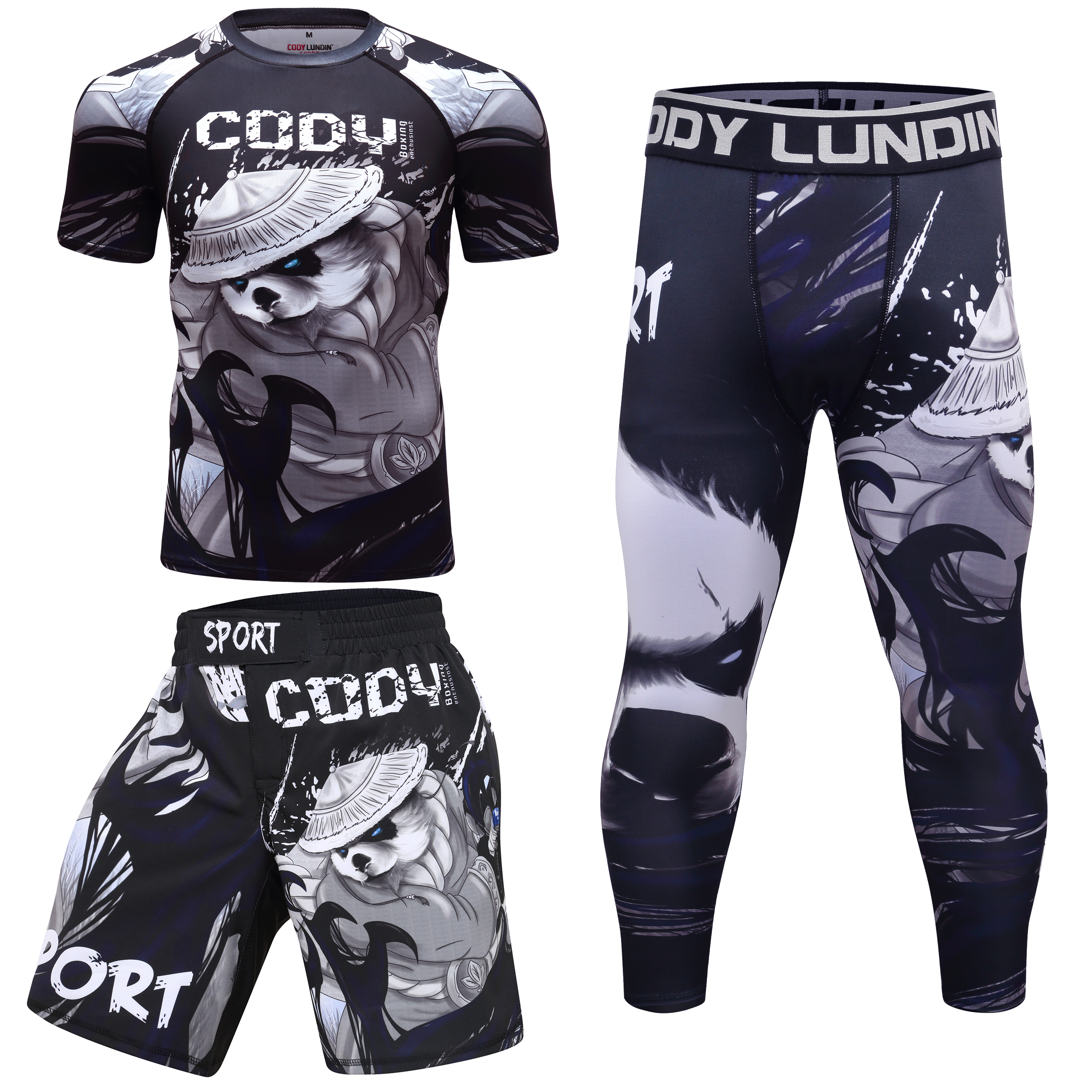 MMA boxing sets men 3d print R – Compression Long Pant Bewertung und Preis
