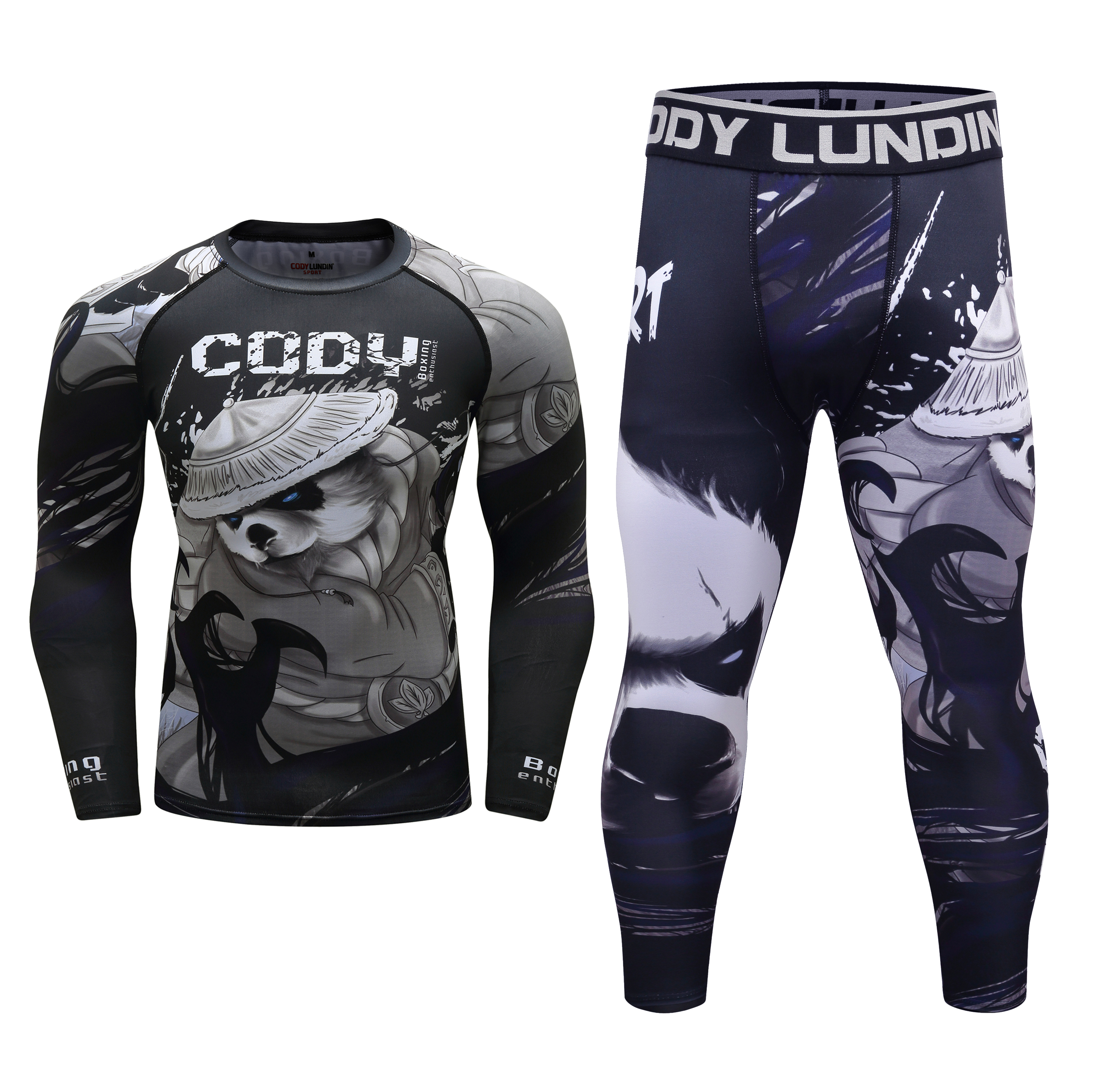 MMA boxing sets men 3d print R – Compression Long Pant Bewertung und Preis