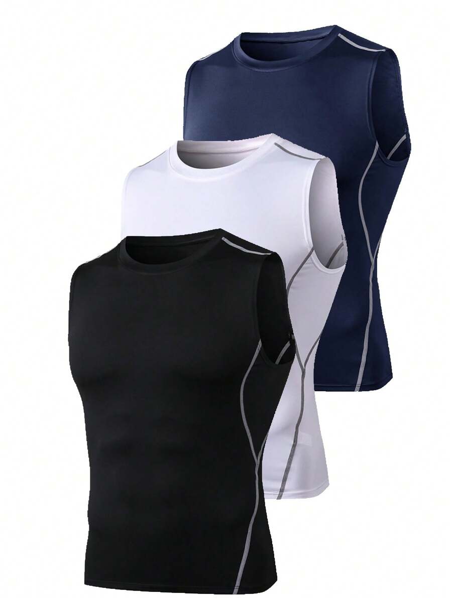 Mens 3-Pack Slim Fit Sleeveles – Base Layer Top Bewertung und Preis