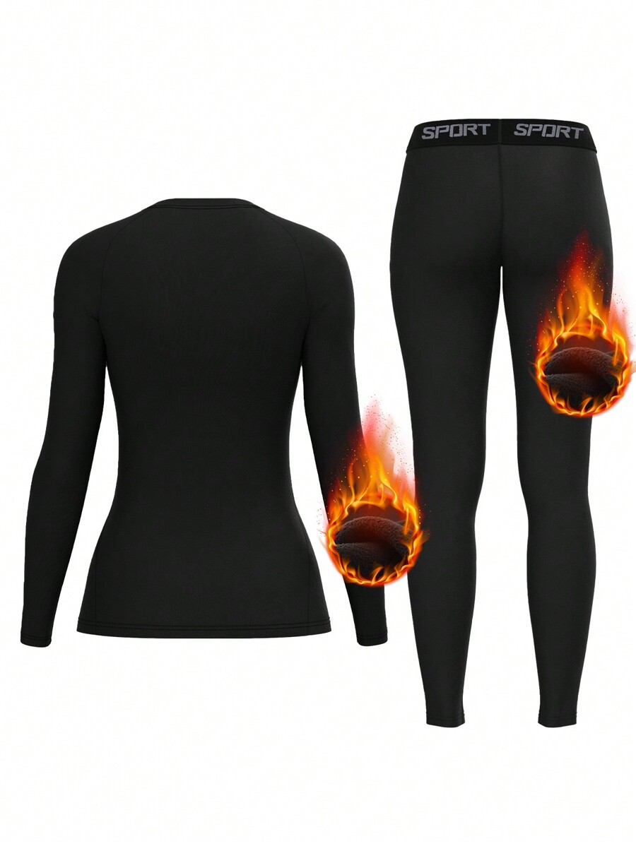 Women Fleece Thermal Underwear – Base Layer Top Bewertung und Preis