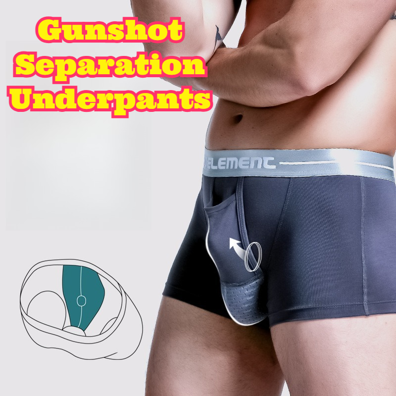 Men Ice Silk Separate Pouch Bo – Pouch Boxer Pouch Bewertung und Preis