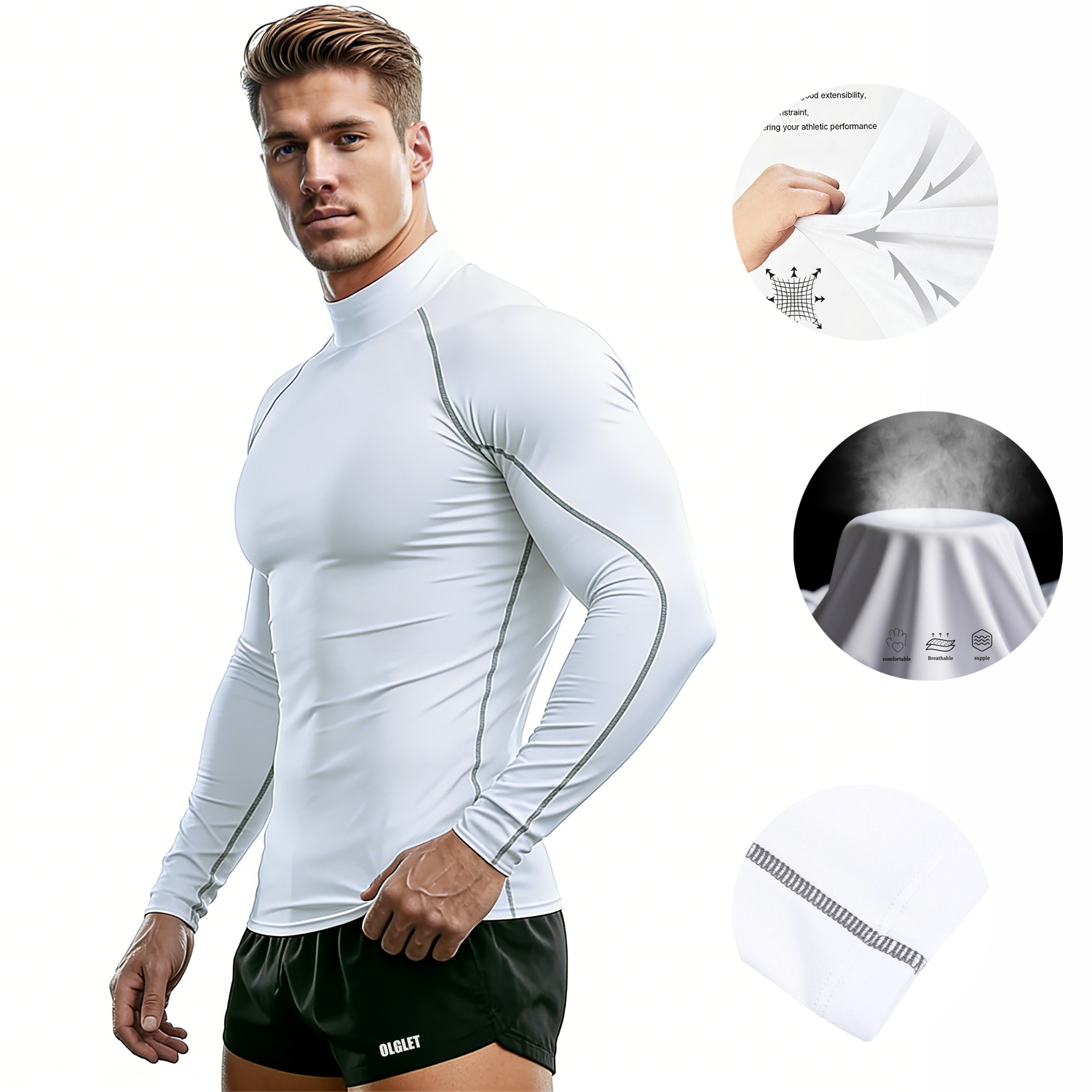 Sport T-shirt Men Compression  – T Shirt Tight Fit Bewertung und Preis
