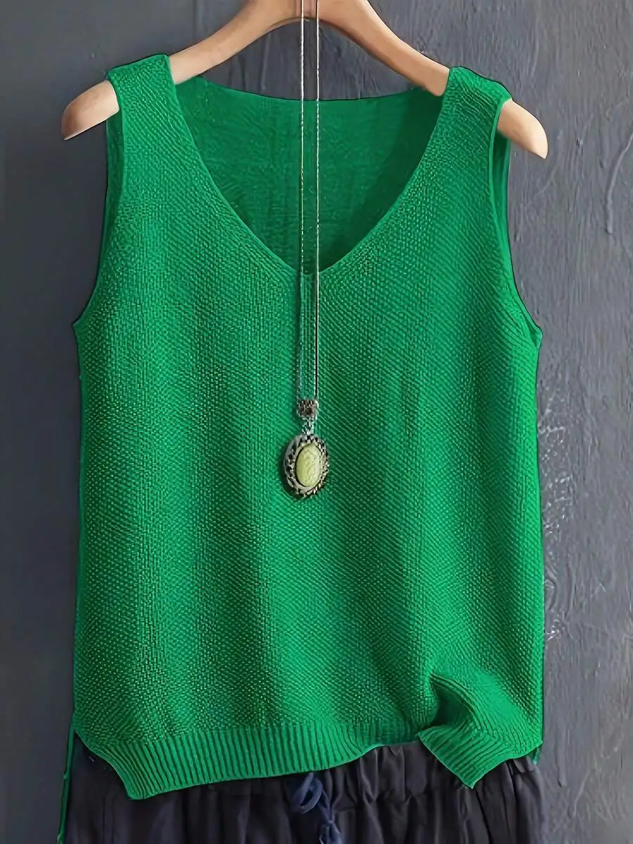 Womens Sleeveless Knitted Cami – Sleeveless Undershirt Bewertung und Preis