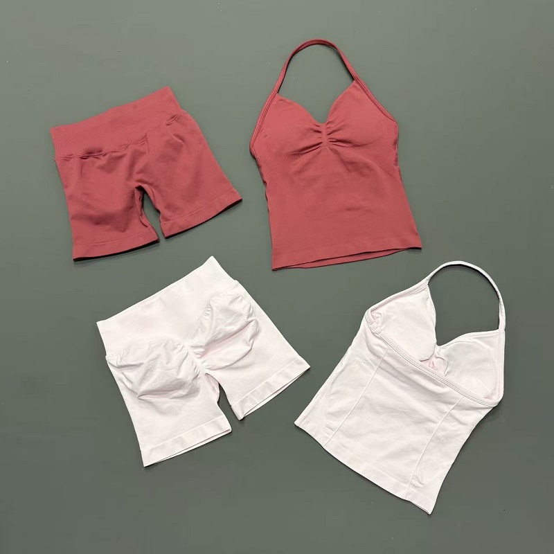 2Pcs Women Workout Set Seamles – Suspender Tank Top Bewertung und Preis