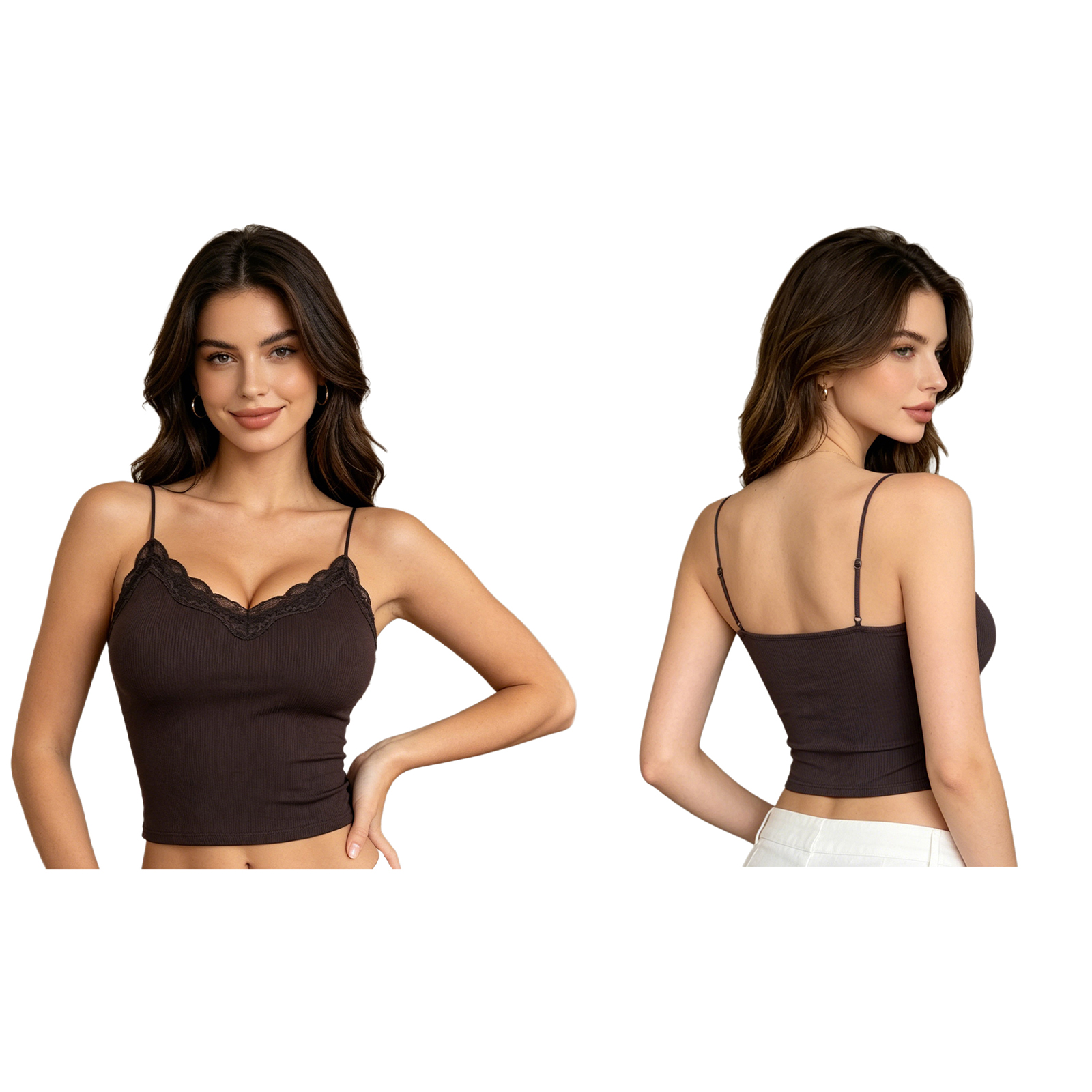 Women's Yoga Camisole with Bui – Tank Top Ribbed Bewertung und Preis