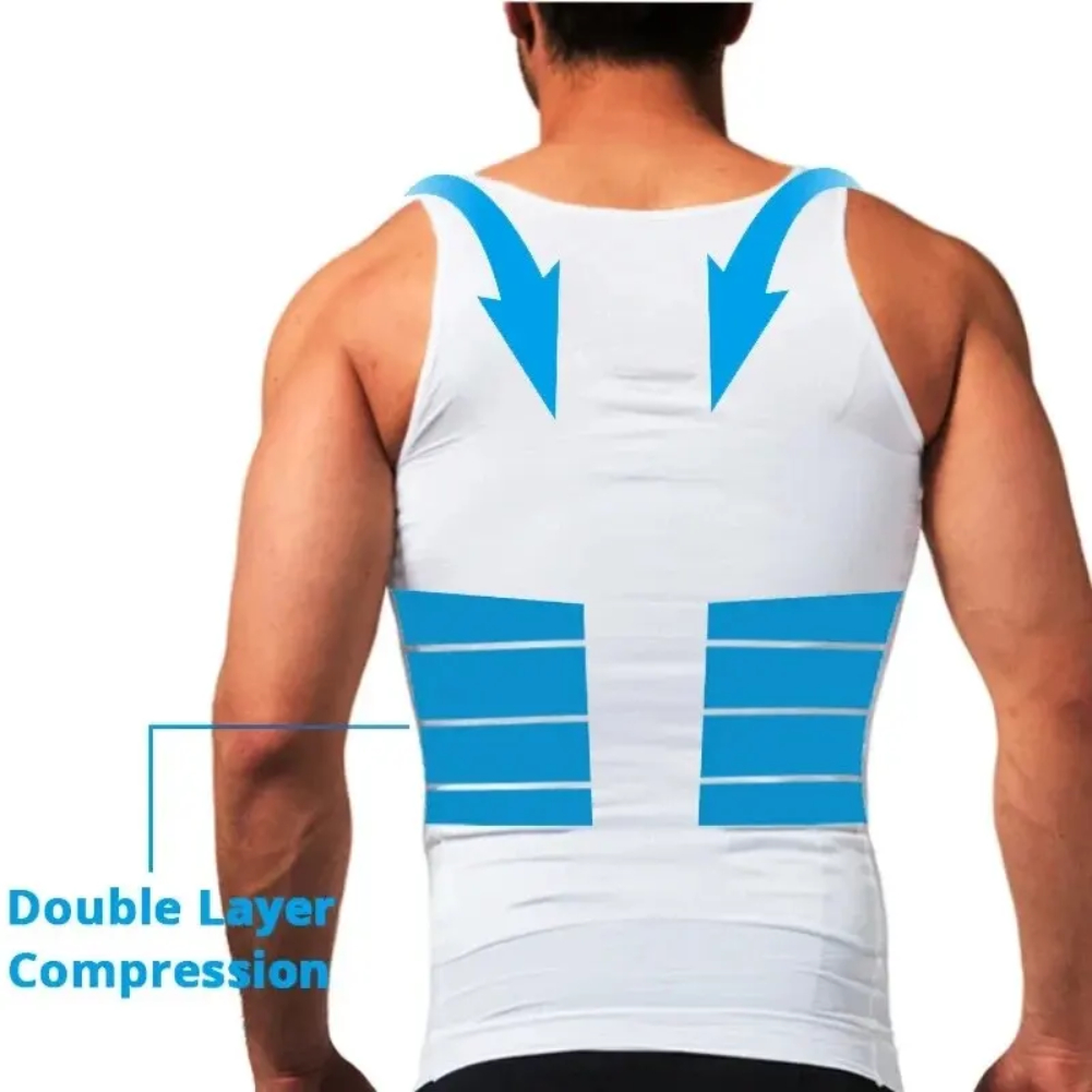 Men Body Shaper Slimming Compr – Sleeveless Undershirt Bewertung und Preis