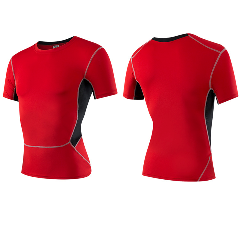 Men Top Sports T-Shirts Compre – T Shirt Tight Fit Bewertung und Preis