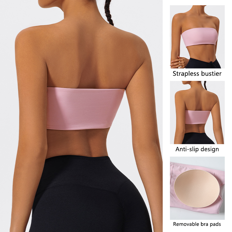 Strapless Sports Bra Gym Crop  – Quick Dry Underwear Bewertung und Preis