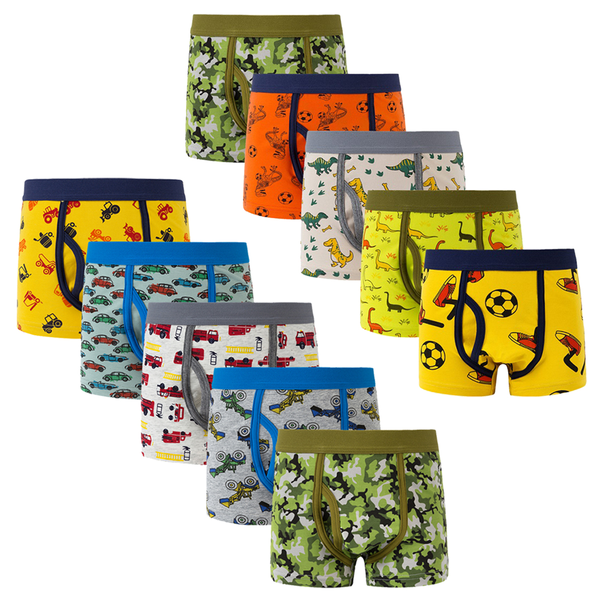 Little Boys' Cotton Boxer Brie – Boxer Brief Pack Cotton Bewertung und Preis