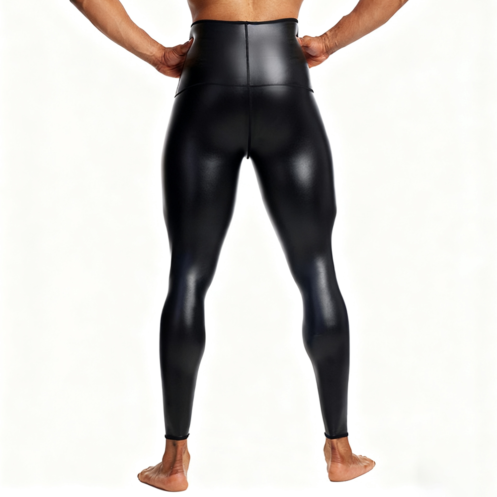 Sexy Men PU Leather Long Pants – Compression Long Pant Bewertung und Preis