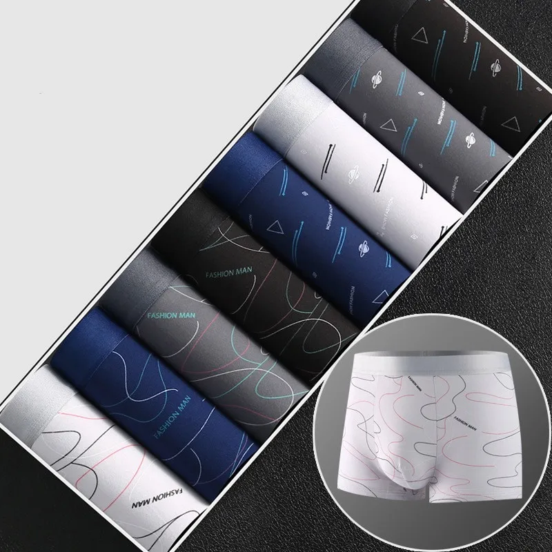 8Pcs/Lot Men's Sexy Underwear  – Multi Pack Underwear Bewertung und Preis