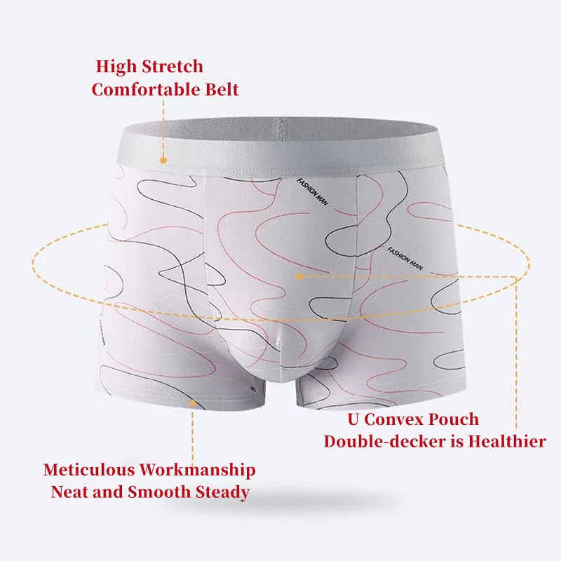 8Pcs/Lot Men's Sexy Underwear  – Multi Pack Underwear Bewertung und Preis