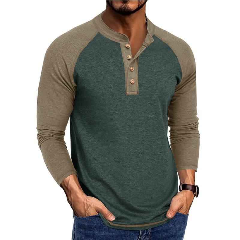 Men's New Long Sleeve Henley S – Base Layer Top Bewertung und Preis