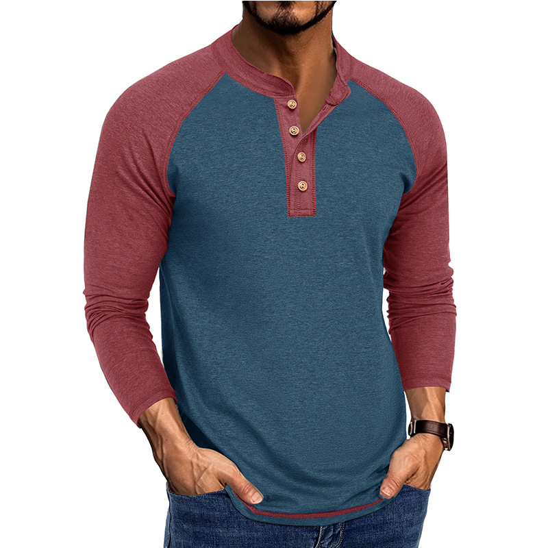 Men's New Long Sleeve Henley S – Base Layer Top Bewertung und Preis