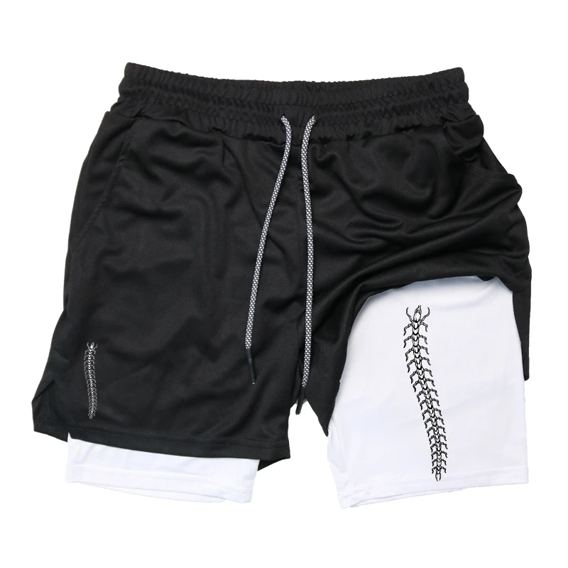 Print 2 in 1 Running Shorts fo – Compression Shorts Athletes Bewertung und Preis