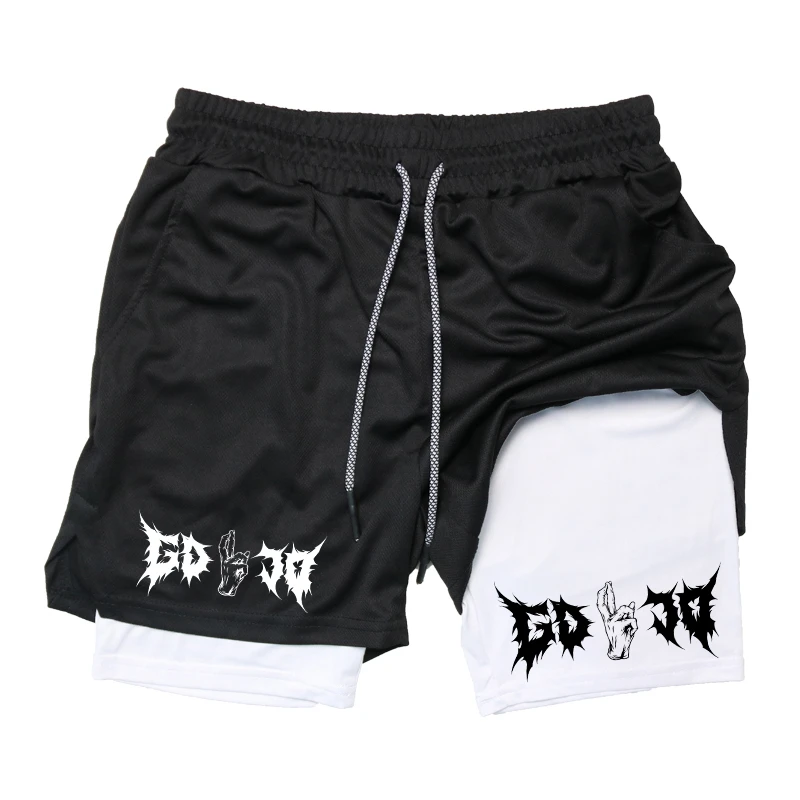 Print 2 in 1 Running Shorts fo – Compression Shorts Athletes Bewertung und Preis