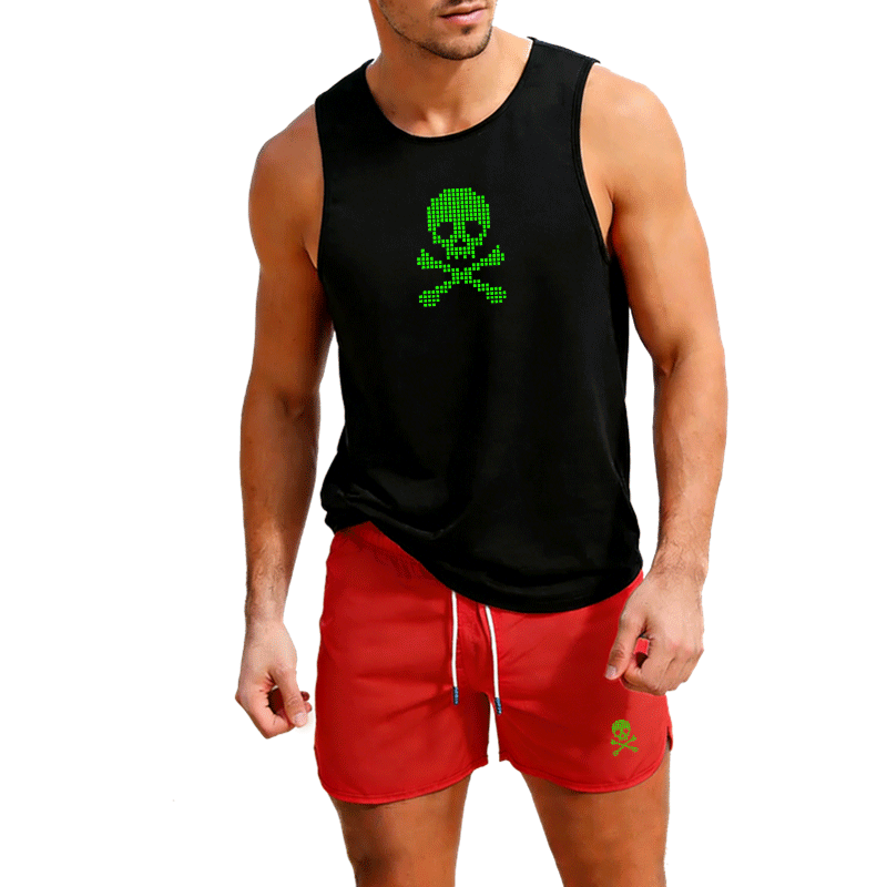 Fitness loose men tank top  sl – Sleeveless Undershirt Bewertung und Preis