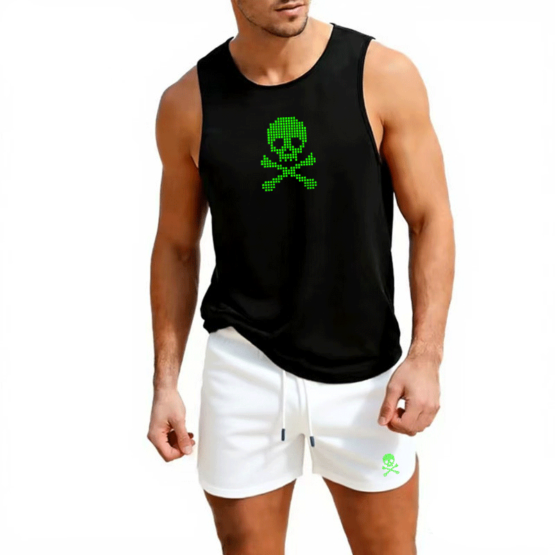 Fitness loose men tank top  sl – Sleeveless Undershirt Bewertung und Preis