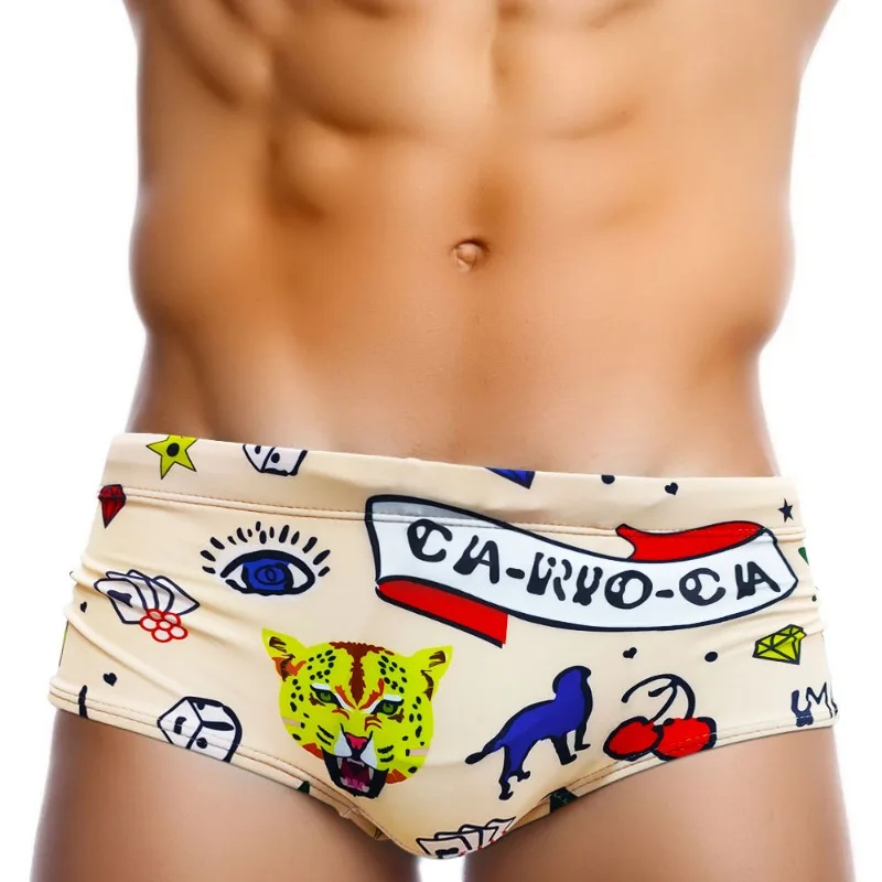 Sexy Men's Swimsuit Push-Up Sw – Trunk Breathable Men Bewertung und Preis