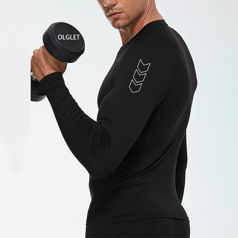Men Quick-dry T-shirt Long Sle – Base Layer Top Bewertung und Preis